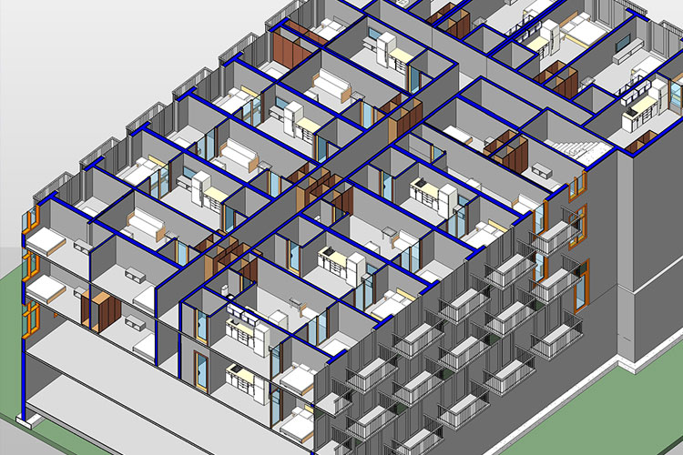 BIM 3D Modeling Structural Coordination and Clash Detection