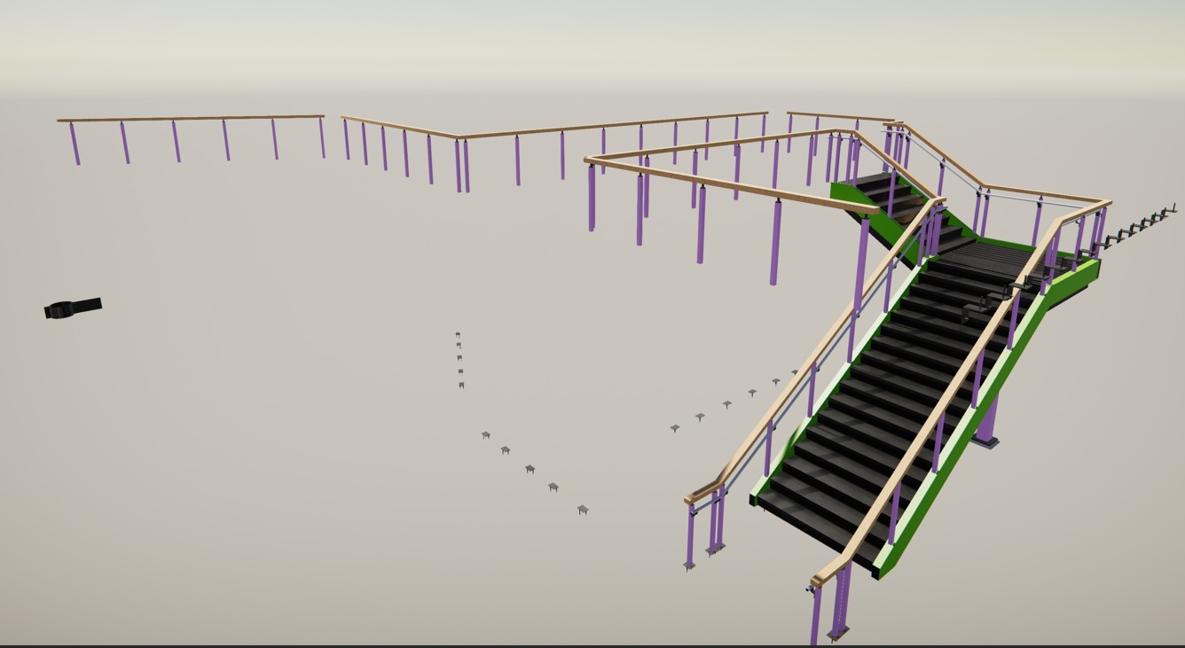 Miscellaneous Steel Staircase Detail