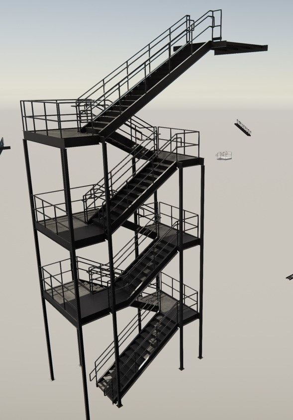Miscellaneous Steel Ladder Detail