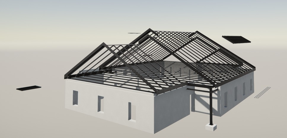Structural Steel 3D Model