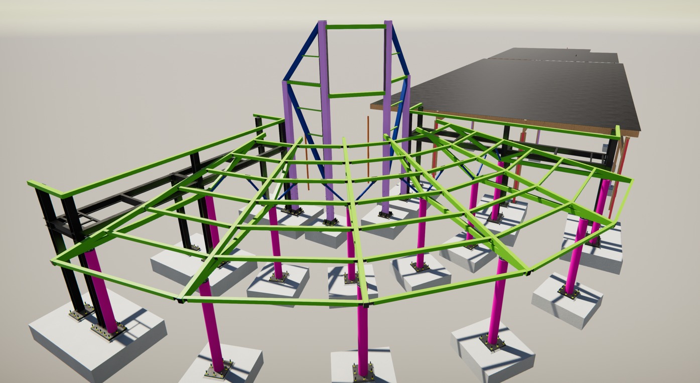 Structural Steel 7th Model View