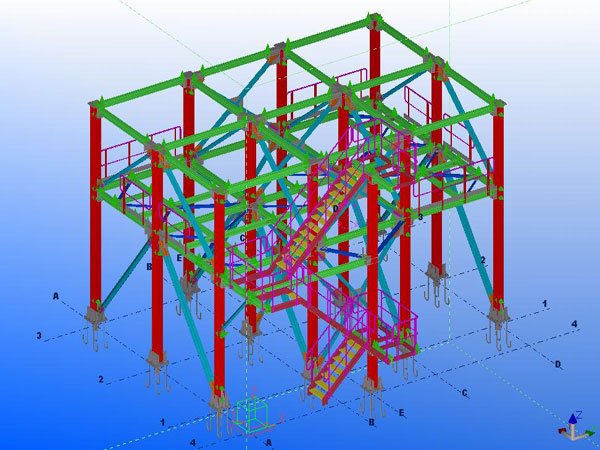 Structural Steel Site Plan
